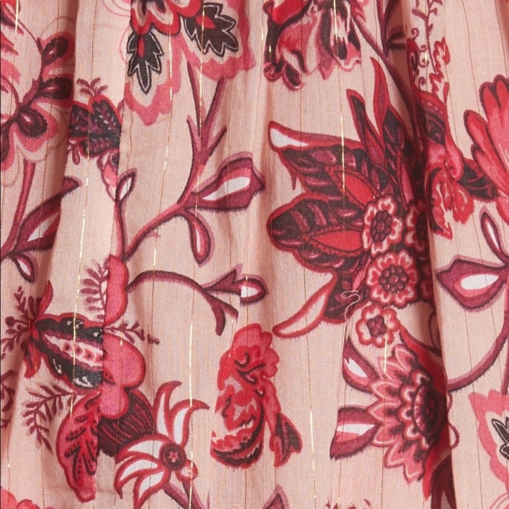Kate Spade Paisley Blossom Floral Long Dress - Picture 3 of 6